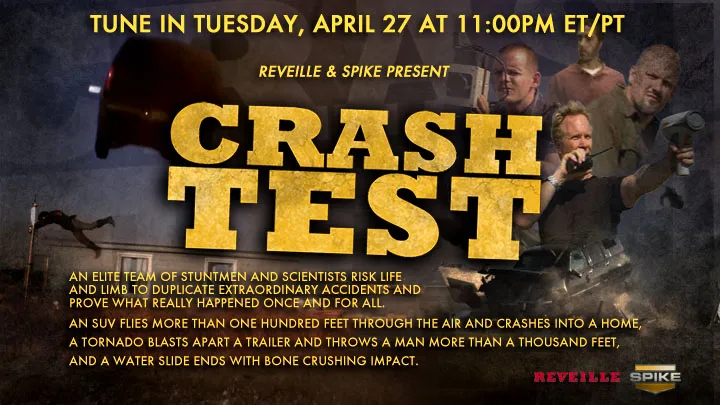 Crash Test Spike TV Lobby Card Crash Test Spike TV Lobby Card