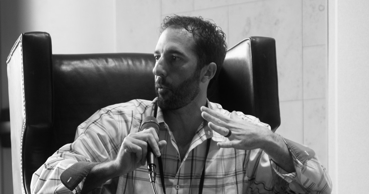 Mike Roberto podcasting